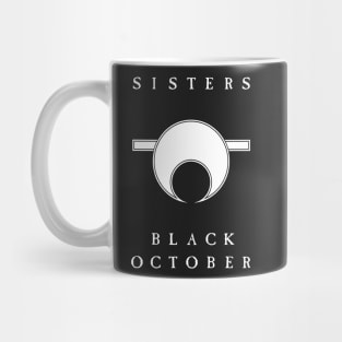 Sisters of Mercy - Black October (light) Mug